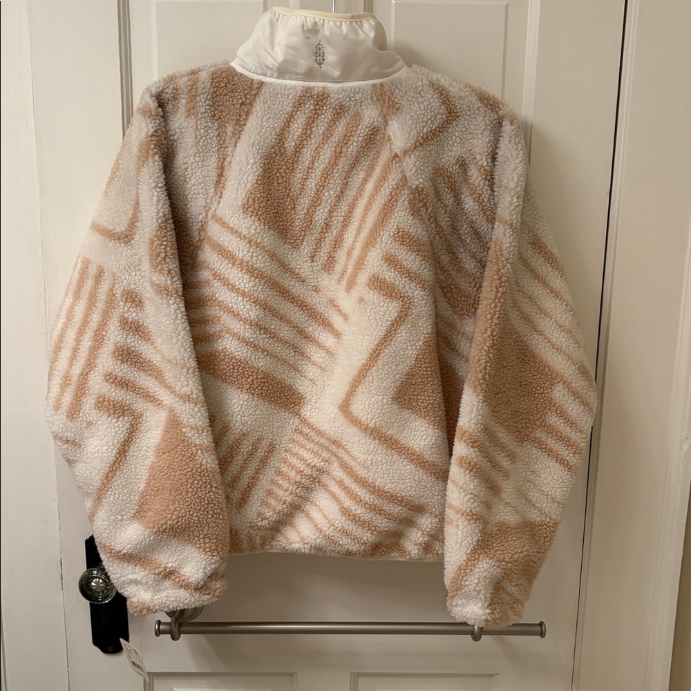 NWT Free People Movement Rocky Ridge Fleece Jacket - Snow - Picture 11 of 16